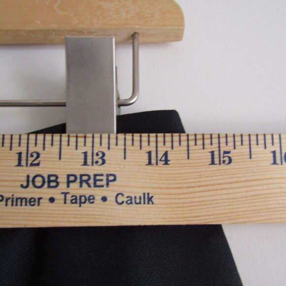 Brooks Brothers Skirt 6 Navy Blue Classic Feminine Academia Tollegno 1900 A Line - Picture 8 of 13